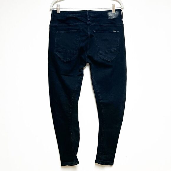 G Star Arc 3D Womens Black Jeans Low Boyfriend Sz 32 W - Picture 6 of 11